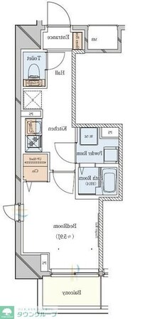 ガリシア駒込EASTの物件間取画像